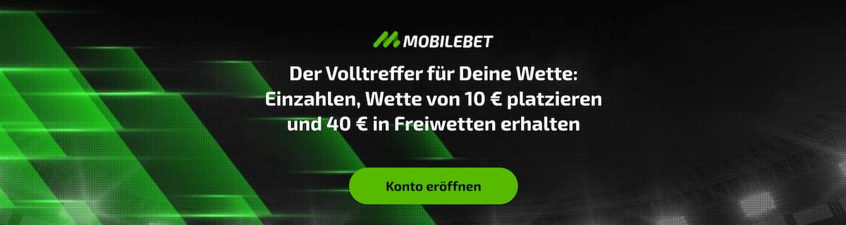 Mobilebet 40 Euro Gratiswette